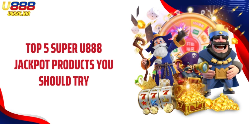 Top 5 super U888 jackpot products you should try