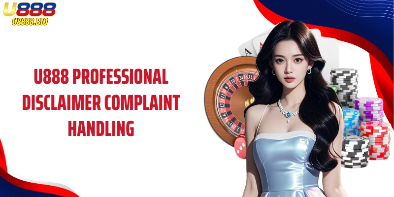 U888 professional disclaimer complaint handling